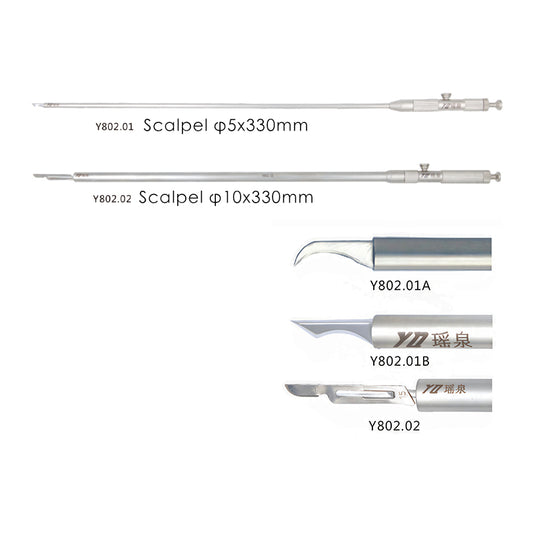 Choledochotomy knife, Bile duct scalpel, Reusable