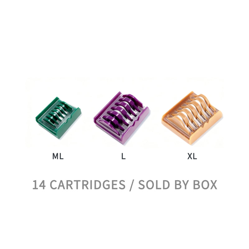 Hem-O-Lok Polymer Ligating Clips, 84 Clips/14 Cartridges Per Box, Non-absorbable Hemostatic Clips for Surgical Vessel Ligation