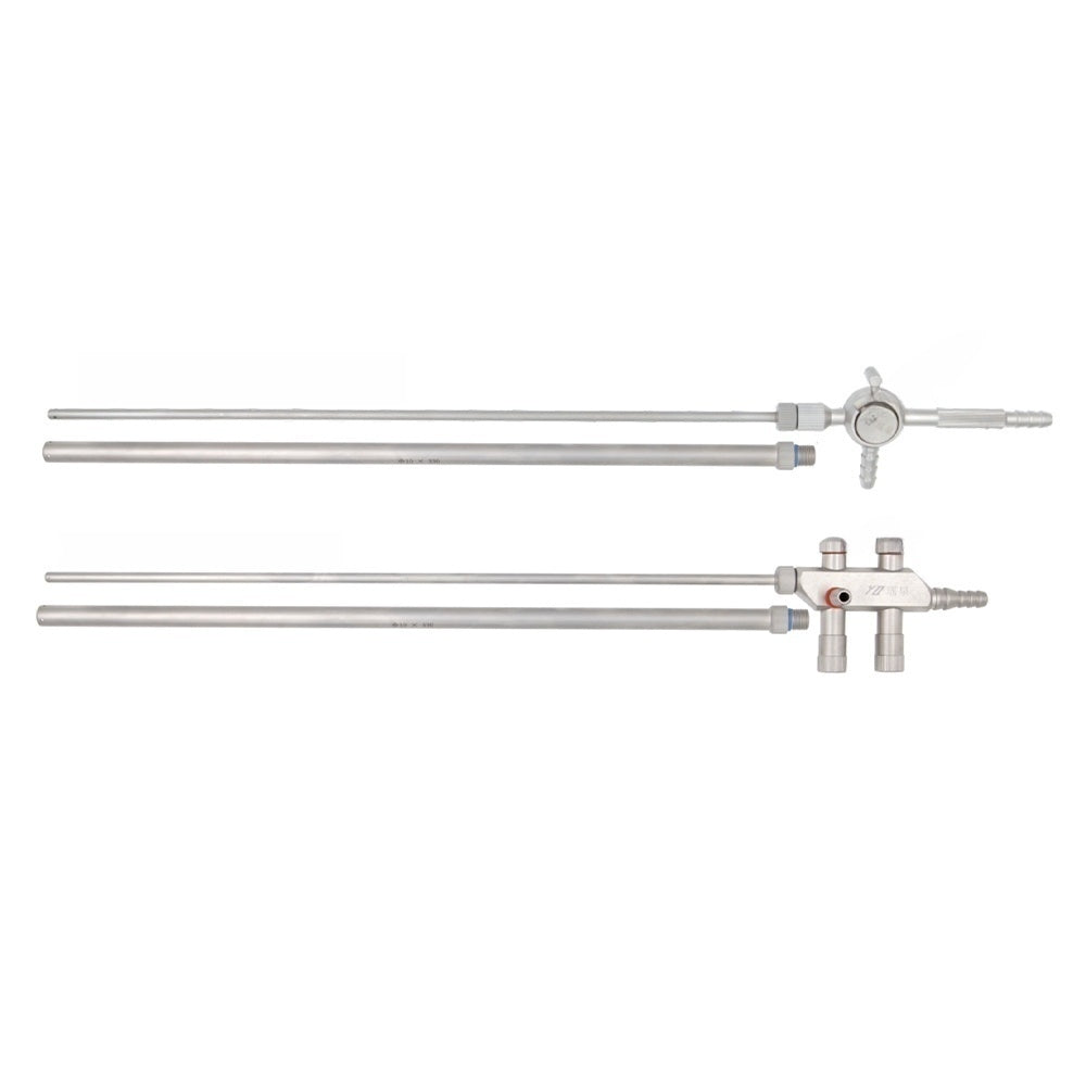 Laparoscopic Suction Irrigation Set Spring Type 5mm 10mm 330mm Endoscopy Surgery Instrument for Training and Practice